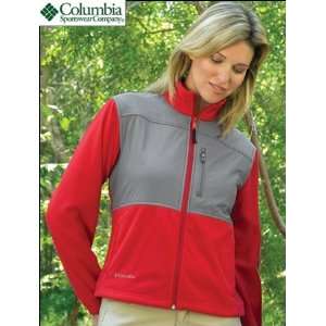 Full Zip Columbia Sportswear Ladies Fleece Jacket (ColorCarbon/Light 