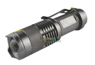 300 lumens slim ultra bright pocket flashlight torch for hunting 