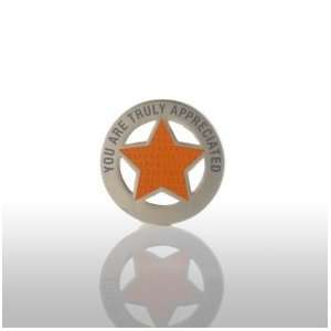  Lapel Pin   You are Truly Appreciated   Round Office 