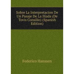  Sobre La Interpretacion De Un Pasaje De La IlÃ­ada (De 