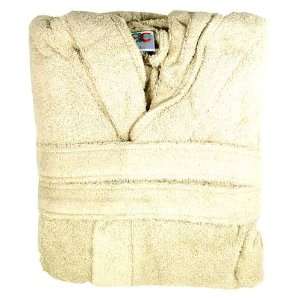  Turkish Bathrobe   Hooded Beige   Large