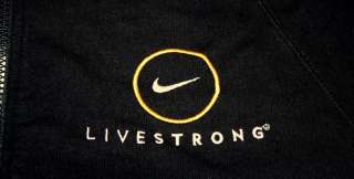 NIKE LAF LIVESTRONG HOODIE FULL ZIP Navy Dark Blue MENS S NEW with Tag 