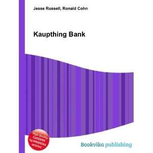Kaupthing Bank Ronald Cohn Jesse Russell  Books