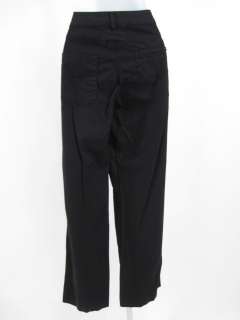 XCVI Black Cotton Drawstring Pants Size S  