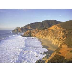  Seascape with Cliffs, San Mateo County, CA Photographic 