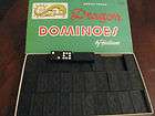 VINTAGE DOMINOES BY HALSAM SET NO. 623 CONTENTS COULD HOLD 28 PIECES