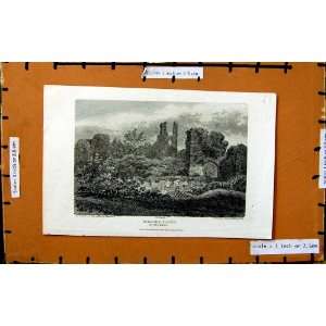  1780 View Wigmore Castle Herefordshire England Print