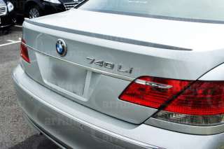 Painted 06 up BMW E65 E66 facelift Boot Trunk Spoiler  