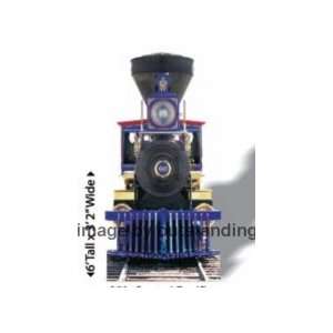  CP 60 Jupiter Locomotive, Railroad Train Standup Standee 
