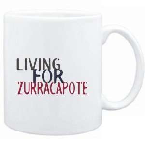  Mug White  living for Zurracapote  Drinks Sports 