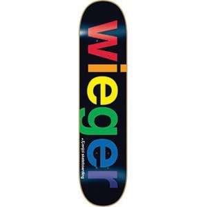 Enjoi Wieger Spectrum Skateboad Deck   8.0 Resin 7  Sports 