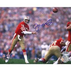 Joe Montana San Francisco 49ers   SB XIX Passing   Autographed 16x20 