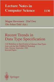 Recent Trends in Data Type Specification 11th Workshop on 