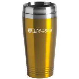  Lipscomb University   16 ounce Travel Mug Tumbler   Gold 