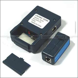 Multi Modular RJ 45 RJ11 Network LAN USB Cable Tester  