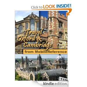   Oxford & Cambridge, UK 2012   Illustrated Guide & Maps. (Mobi Travel