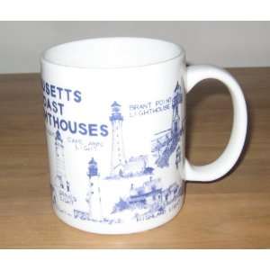  Massachusetts Coast Lighthouses Coffee Mug Everything 