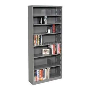  Quick Adjust Steel Bookcase   84H Gray Furniture & Decor