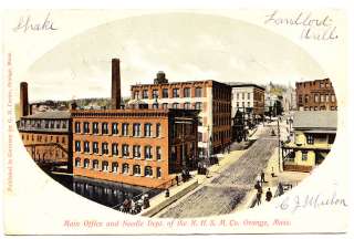   Office & Needle Department, New Home Sewing Machine Co, Orange MA 1906
