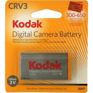 Kodak CR V3 2AA 3V Photo Lithium Battery KCRV3 CR1735  