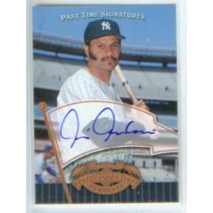  Chris Chambliss Autograph 2005 Upper Deck Baseball Past 