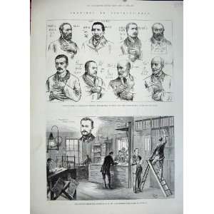   1883 Convict Office Scotland Yard Criminals Men Police