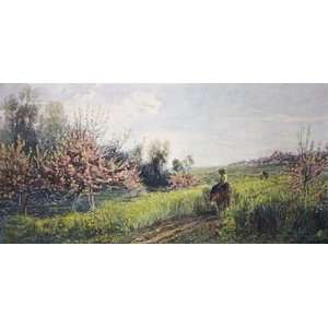  Springtime Etching Daubigry, Charles Francois , Views 