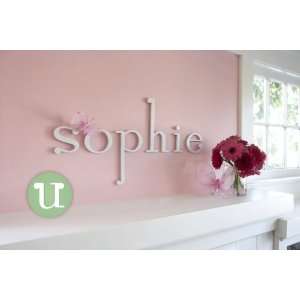 com Wooden Hanging Wall Letters  u    White Hanging Decorative Wood 