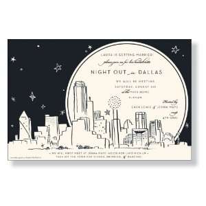  Dallas Skyline Invitations