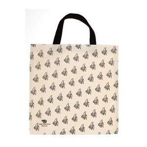  Grand Piano Tote Bag (White) Musical Instruments