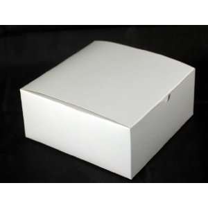  100 White Embossed Gift Boxes B30082