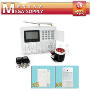 Wireless Wired GSM/PSTN Telephone Control Home Alarm System Relay 