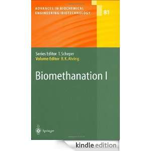 Biomethanation I 1 (Advances in Biochemical Engineering Biotechnology 