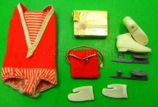 1960s Vintage Skipper Doll Mixed Accessory Lot  