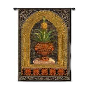  Fine Art Tapestry Pineapple Urn Rectangle 0.53 x 0.73 Area 