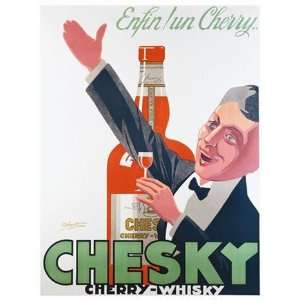  Whiski Chesky   Poster by Delavat (18x24)