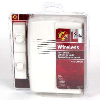 Heath Zenith Wireless Door Chime Kit With Push Buttons  