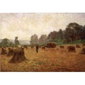   John Ottis Adams   24 x 16 inches   Wheat wain Afie