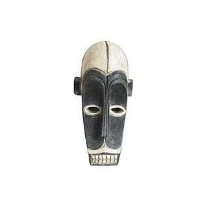  NOVICA African Gabonese wood mask, Fang Troubadour