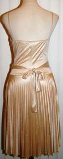 WINDSOR $100 Gold Short Homecoming Evening Party Dress  