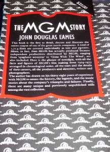 THE MGM STORY BY JOHN DOUGLAS EAMES  