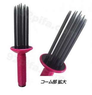 Japan Beauty Hair Make Up Styler Curling Comb Airy Curl New Hairsyle 