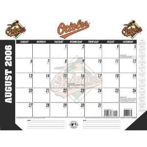 Baltimore Orioles MLB 2006 2007 Academic/School Desk Calendar