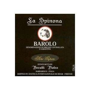   pietro Berutti) Barolo Sori Gepin 2004 750ML Grocery & Gourmet Food