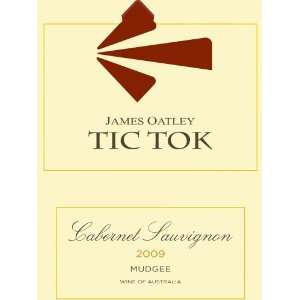  James Oatley Tic Tok Cabernet 2009 Grocery & Gourmet Food
