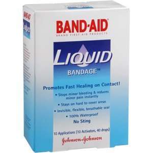   Pack of 5 BAND AID LIQUID BANDAGE 10S 3937