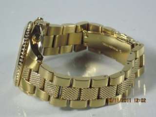 Michael Kors MK 5446 Womens Gold Tone Stainless Steel Chronograph MOP 