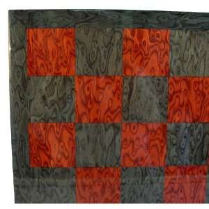   Red Briar Wood Glossy Chessboard with 2in Squares