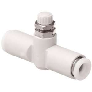  Control Valve with One Touch Fitting, PBT & Stainless Steel, In Line 