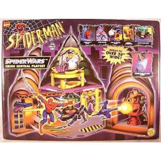  Spider Man Spider Wars Crime Central Playset